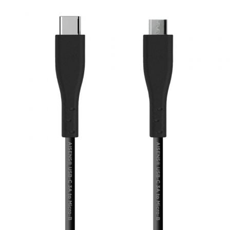 Cable USB 2.0 Aisens A107-0349/ USB Tipo-C Macho