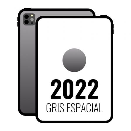 Apple iPad Pro 11' 2022 4th WiFi Cell/ 5G/ M2/ 2TB/ Gris Espacial
