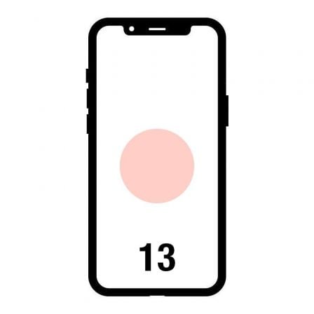 Smartphone Apple iPhone 13 128GB/ 6.1'/ 5G/ Rosa