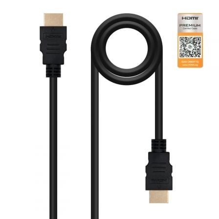 Cable HDMI 2.0 4K Nanocable 10.15.3601-L150/ HDMI Macho