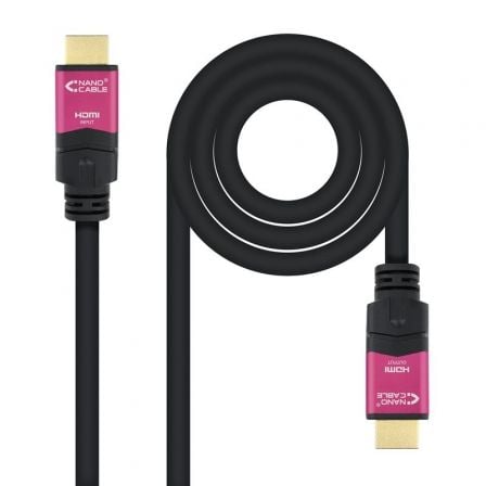 Cable HDMI 2.0 4K Nanocable 10.15.3715/ HDMI Macho