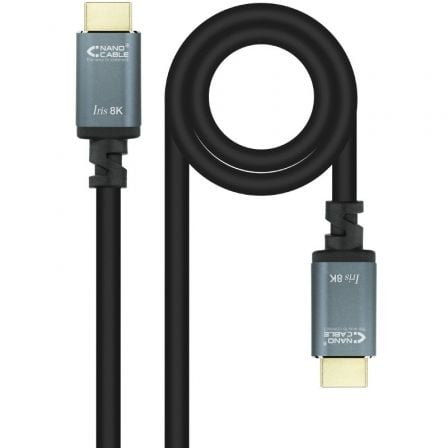 Cable HDMI 2.1 IRIS 8K Nanocable 10.15.8005/ HDMI Macho