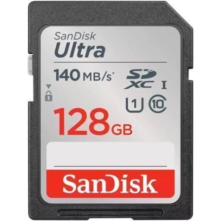 Tarjeta de Memoria SanDisk Ultra 128GB SD HC UHS-I