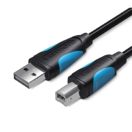 Cable USB 2.0 Impresora Vention VAS-A16-B300/ USB Tipo-B Macho