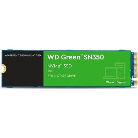 Disco SSD Western Digital WD Green SN350 2TB/ M.2 2280 PCIe/ Full Capacity