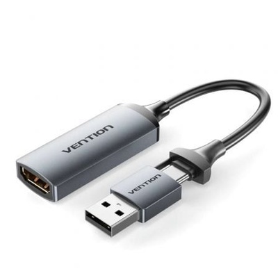 Conversor HDMI 4K 60Hz Vention ACWHA/ HDMI Hembra / USB Macho