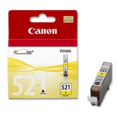 Cartucho de Tinta Original Canon CLI-521Y/ Amarillo