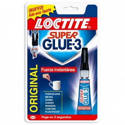 Pegamento en Tubo Loctite Super Glue-3/ 3g