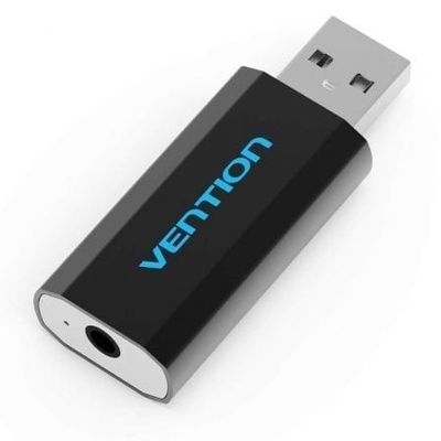 Tarjeta de Sonido Vention VAB-S15-B/ USB Macho
