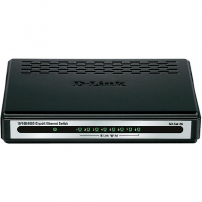 Switch D-Link GO-SW-8G 8 Puertos/ RJ-45 10/100/1000