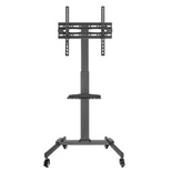 Soporte de Suelo Orientable/ Inclinable con Ruedas Fonestar STS-4244N para TV de 32-65'/ hasta 35kg