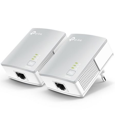 Adaptador Powerline TP-Link TL-PA4010Kit 600Mbps/ Alcance 300m/ Pack de 2