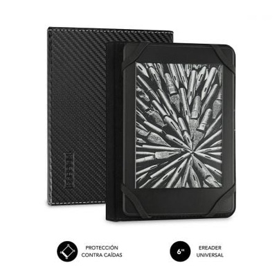 Funda para libro electrónico Subblim Clever Case/ Negra