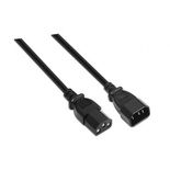 Cable Alargador de Alimentación CPU Aisens A132-0171/ IEC C13 Hembra