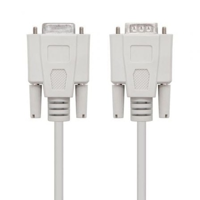 Cable Serie NULL Modem Nanocable 10.14.0502/ DB9 Macho