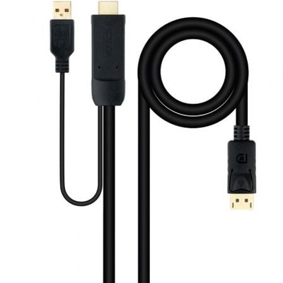 Cable Conversor Nanocable 10.15.4352/ HDMI Macho