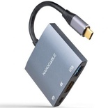 Conversor Nanocable 10.16.4306 USB Tipo-C/ HDMI 4K Hembra
