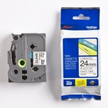 Cinta Laminada Original Rotuladora Brother TZe-251/Blanca