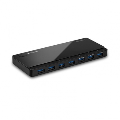 Hub USB 3.0 TP-Link UH700/ 7xUSB/ 1xMicroUSB DC/ Negro