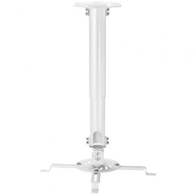 Soporte de Techo para Proyector Aisens CP04TSRE-133/ Inclinable/ Extensible/ Giratorio/ hasta 13.5kg