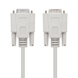 Cable Serie NULL Modem Nanocable 10.14.0502/ DB9 Macho