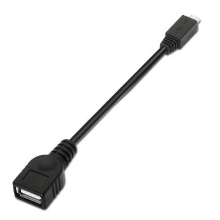 Cable USB 2.0 Aisens A101-0031/ MicroUSB Macho