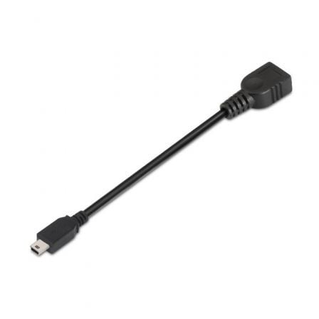 Cable USB 2.0 Aisens A101-0033/ MiniUSB Macho