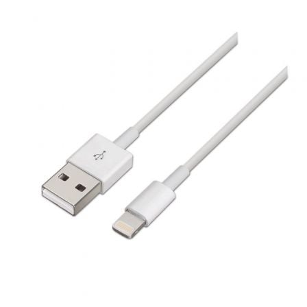 Cable Lightning Aisens A102-0035/ USB Macho