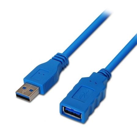 Cable Alargador USB 3.0 Aisens A105-0045/ USB Macho
