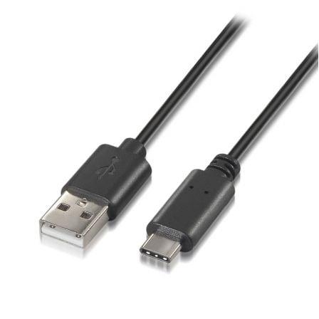 Cable USB 2.0 Tipo-C Aisens A107-0050/ USB Tipo-C Macho
