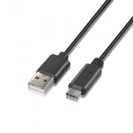 Cable USB 2.0 Tipo-C Aisens A107-0051/ USB Tipo-C Macho