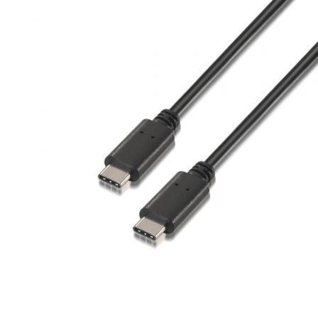 Cable USB 2.0 Tipo-C Aisens A107-0055/ USB Tipo-C Macho