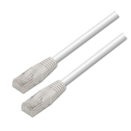 Cable de Red RJ45 UTP Aisens A133-0196 Cat.5e/ 50cm/ Blanco
