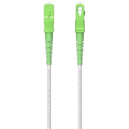 Cable de Fibra Óptica G657A2 3.0 9/125 SMF Aisens A152-0617/ LSZH/ 100m/ Blanco