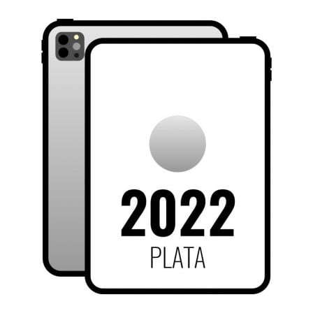 Apple iPad Pro 11' 2022 4th WiFi/ M2/ 1TB/ Plata