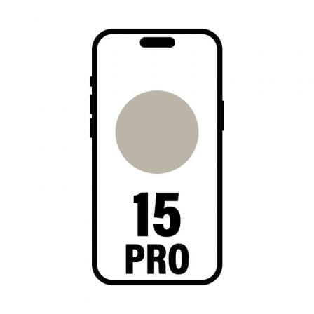 Smartphone Apple iPhone 15 Pro 256Gb/ 6.1'/ 5G/ Titanio Natural