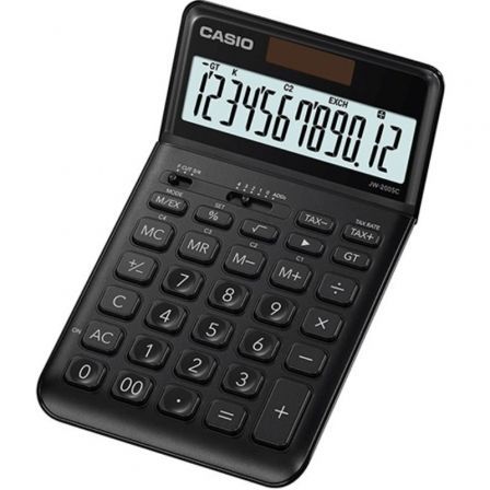 Calculadora Casio My Style JW-200SC-BK/ Negra