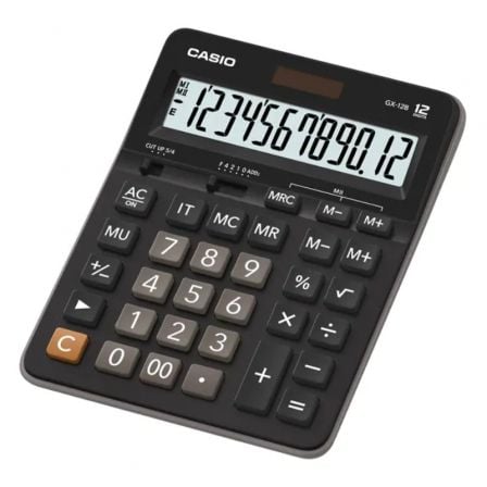 Calculadora Casio GX-12B/ Negra