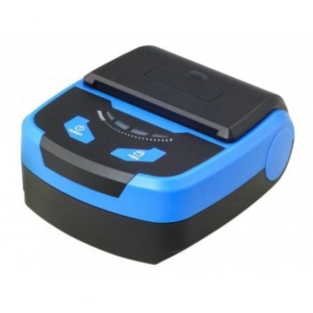 Impresora de Tickets Premier ITP-Portable WF/ Térmica/ Ancho papel 80mm/ USB-WiFi/ Azul y Negra