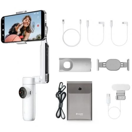 Kit Palo para Selfie Insta360 Flow Creator Kit/ Blanco