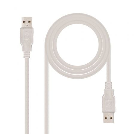Cable USB 2.0 Nanocable 10.01.0304/ USB Macho