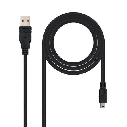 Cable USB 2.0 Nanocable 10.01.0402/ USB Macho