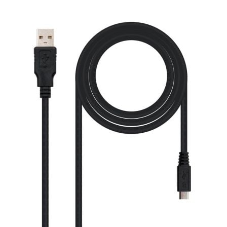 Cable USB 2.0 Nanocable 10.01.0500/ USB Macho