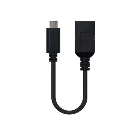 Cable USB 3.1 Nanocable 10.01.4201/ USB Tipo-C Macho