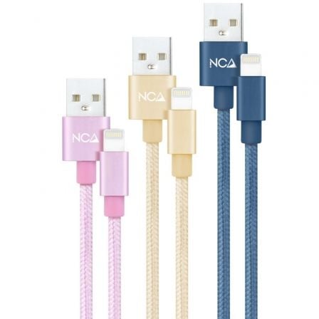 Cables USB 2.0 Lightning Nanocable 10.10.0401-CO2/ USB Macho