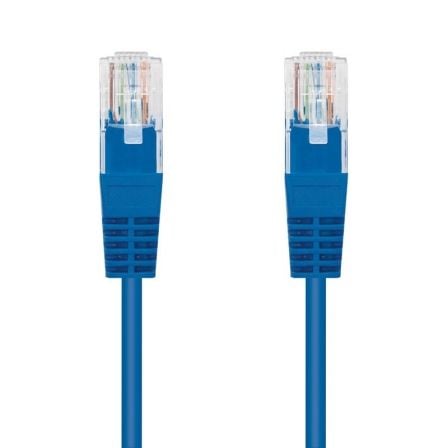 Cable de Red RJ45 UTP Nanocable 10.20-0100-BL Cat.5e/ 50cm/ Azul