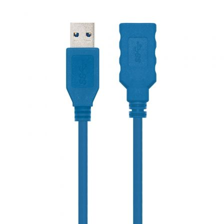 Cable Alargador USB 3.0 Nanocable 10.01.0902-BL/ USB Macho