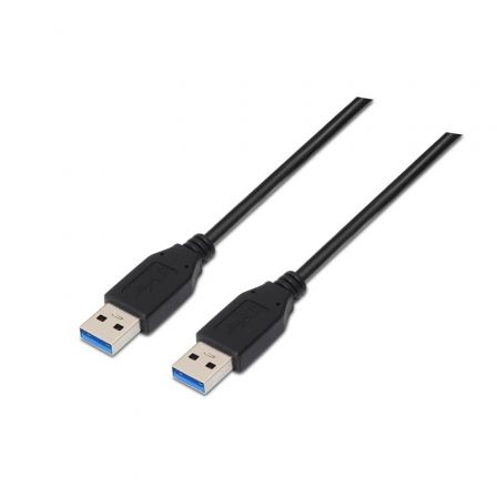 Cable USB 3.0 Nanocable 10.01.1002-BK/ USB Macho