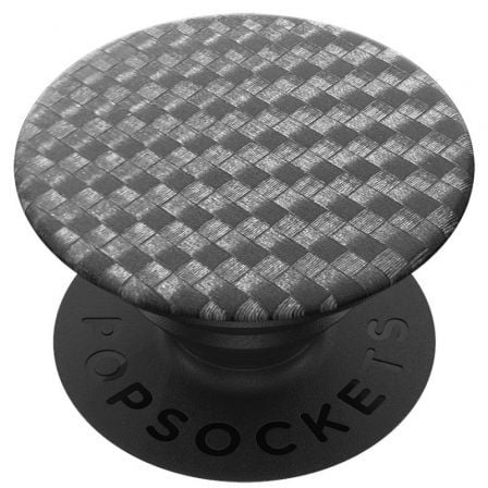 Soporte Adhesivo para Smartphone PopSockets Carbonite Weave