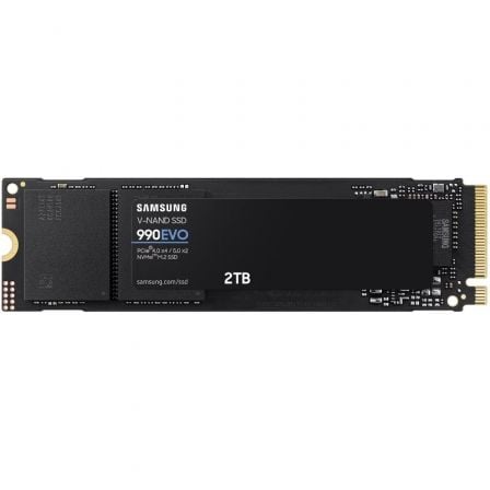 Disco SSD Samsung 990 EVO 2TB/ M.2 2280 PCIe 5.0/ Compatible con PS5 y PC/ Full Capacity